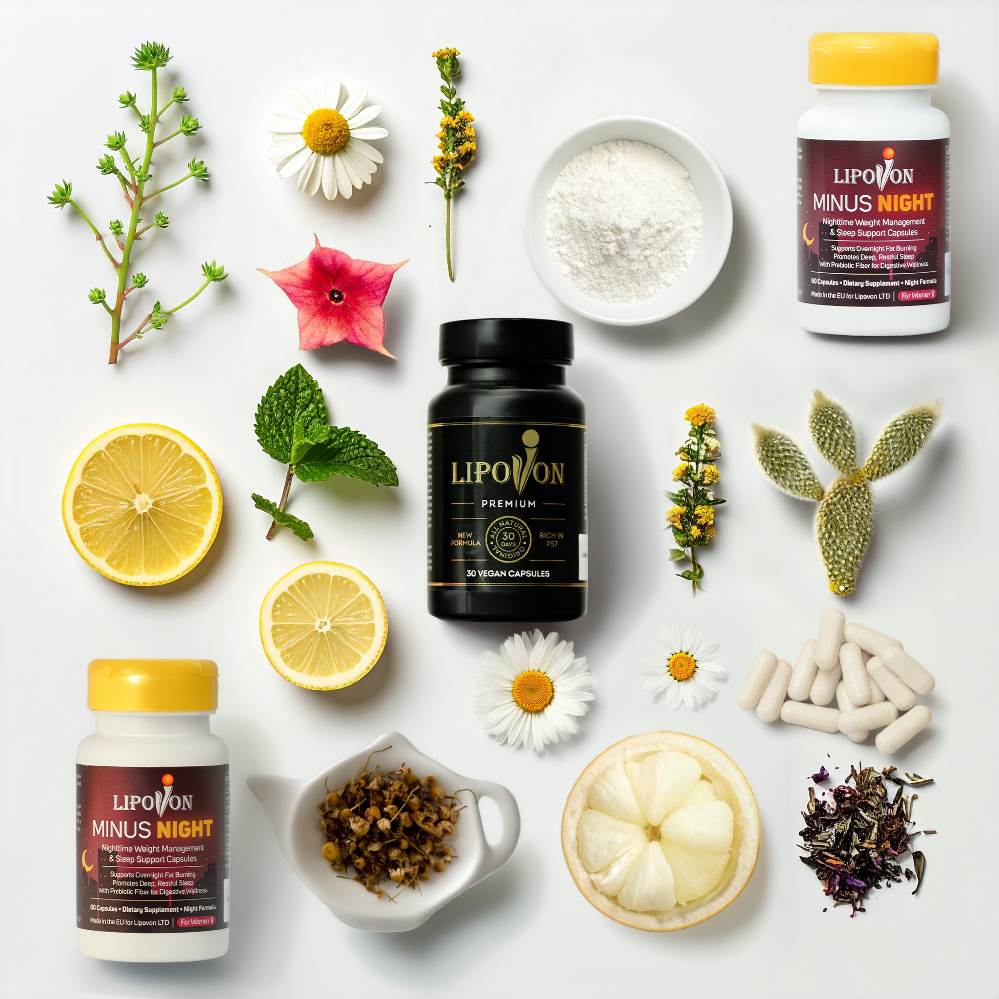 Ingrediente pentru Flat-Lay Macheta Lipovon Minus Night